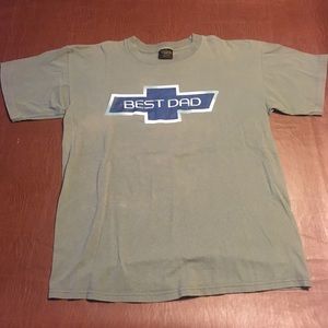Vtg 90s Changes Chevy Dad Graphic Tee L